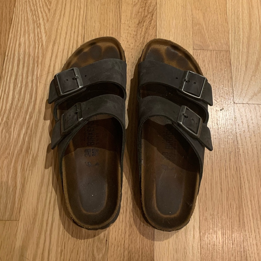 Birkenstock - Black Sandals - 38